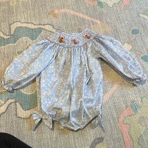 The Smocked Flamingo Floral Turkey Bubble